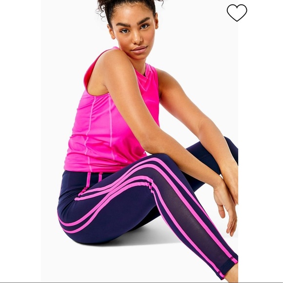 Lilly Pulitzer Pants - NWT LILLY PULITZER LUXLETIC HIGH RISE LEGGINGS IN TRUE NAVY